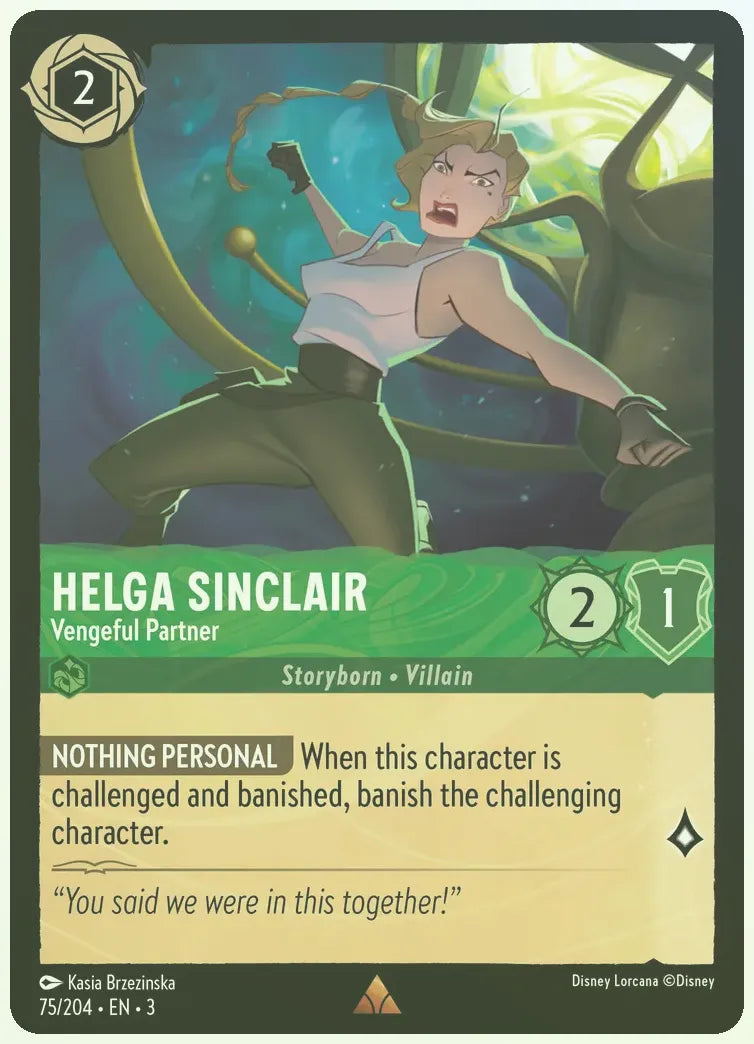 Helga Sinclair - Vengeful Partner Foil