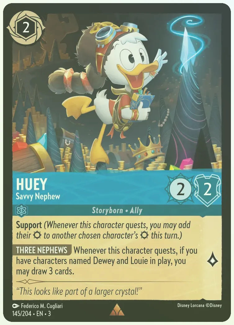 Huey - Savvy Nephew Foil