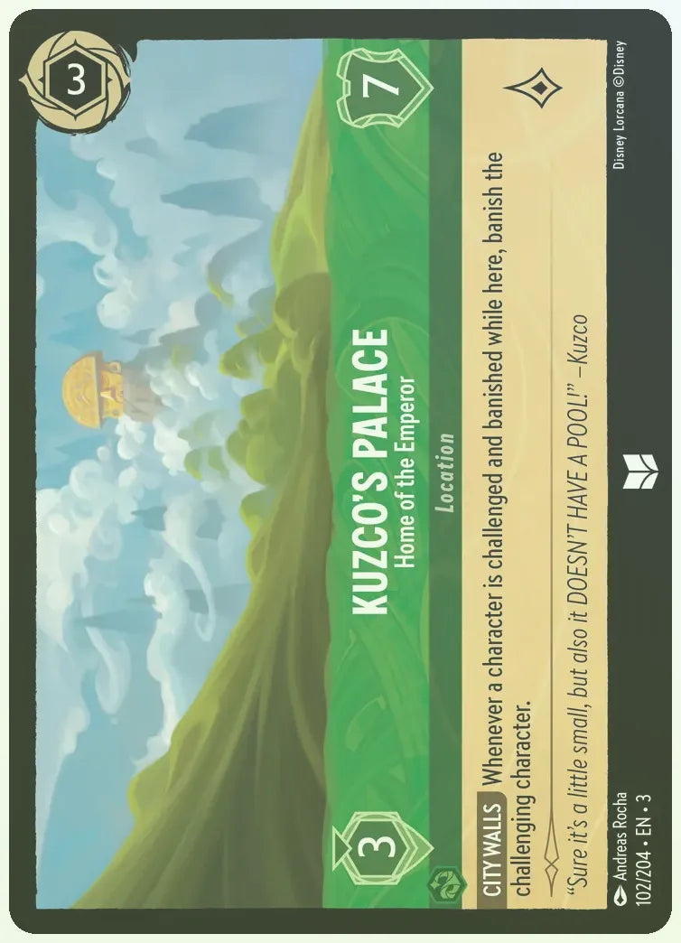 Kuzco's Palace - Home of the Emperor Foil