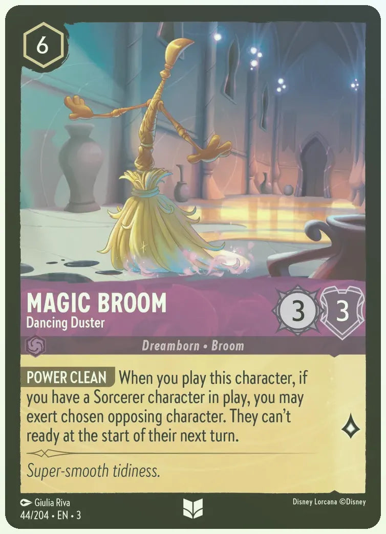 Magic Broom - Dancing Duster Foil