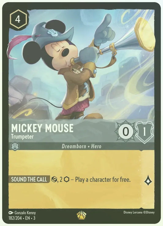 Mickey Mouse - Trumpeter Foil