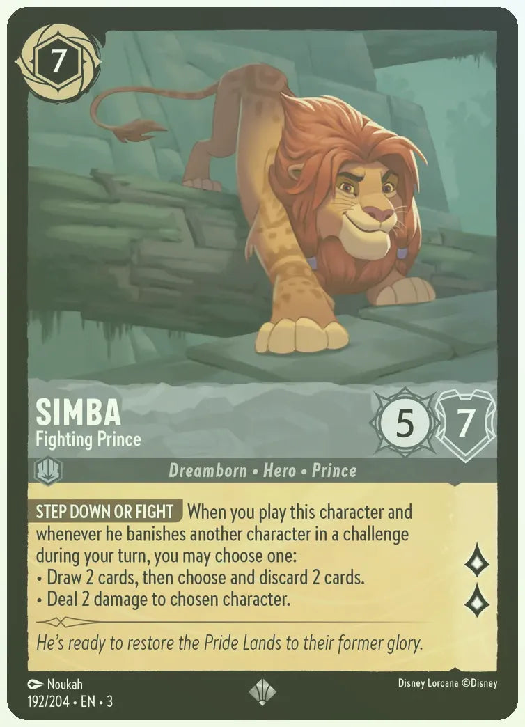 Simba - Fighting Prince Foil