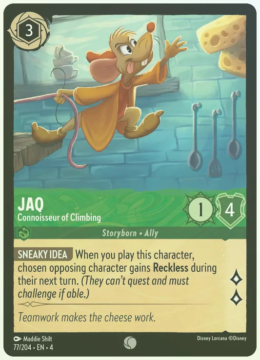 Jaq - Connoisseur of Climbing Foil