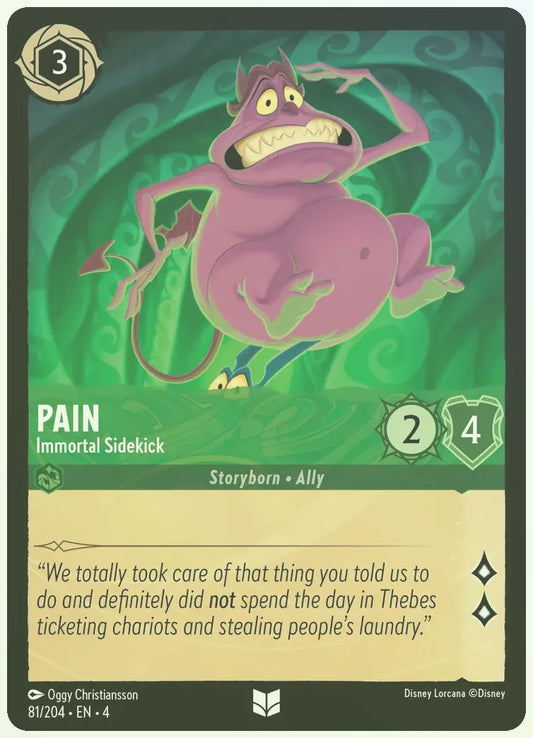 Pain - Immortal Sidekick Foil