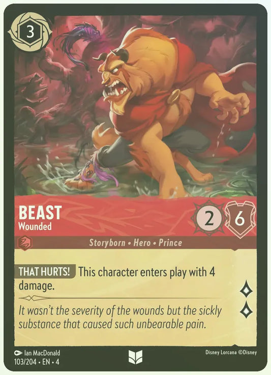Beast - Wounded Foil