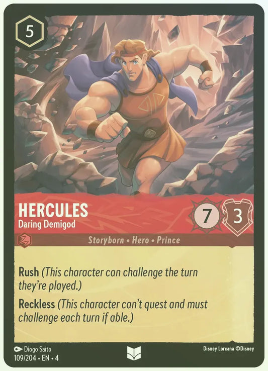 Hercules - Daring Demigod Foil
