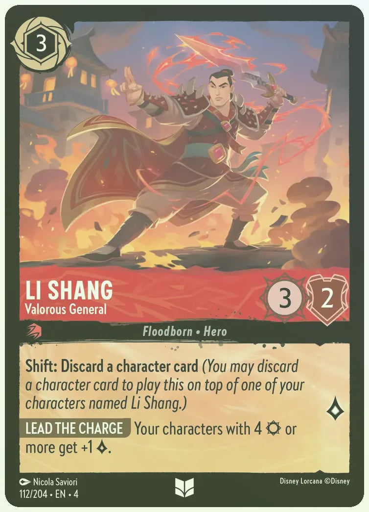 Li Shang - Valorous General Foil