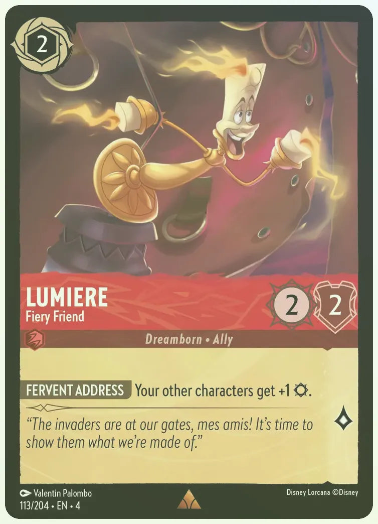 Lumiere - Fiery Friend Foil
