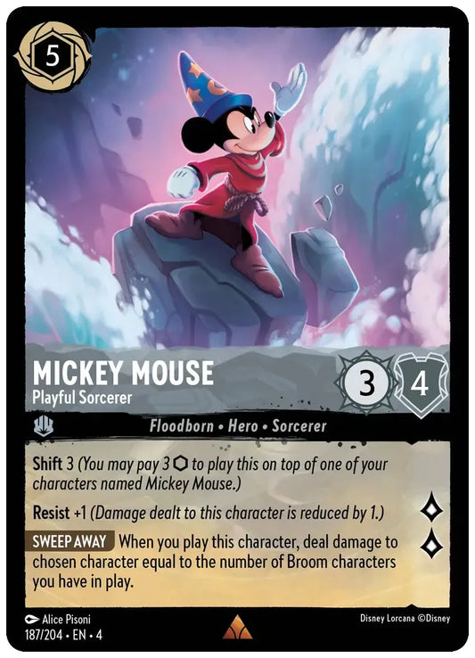 Mickey Mouse - Playful Sorcerer