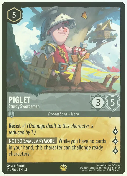 Piglet - Sturdy Swordsman Foil