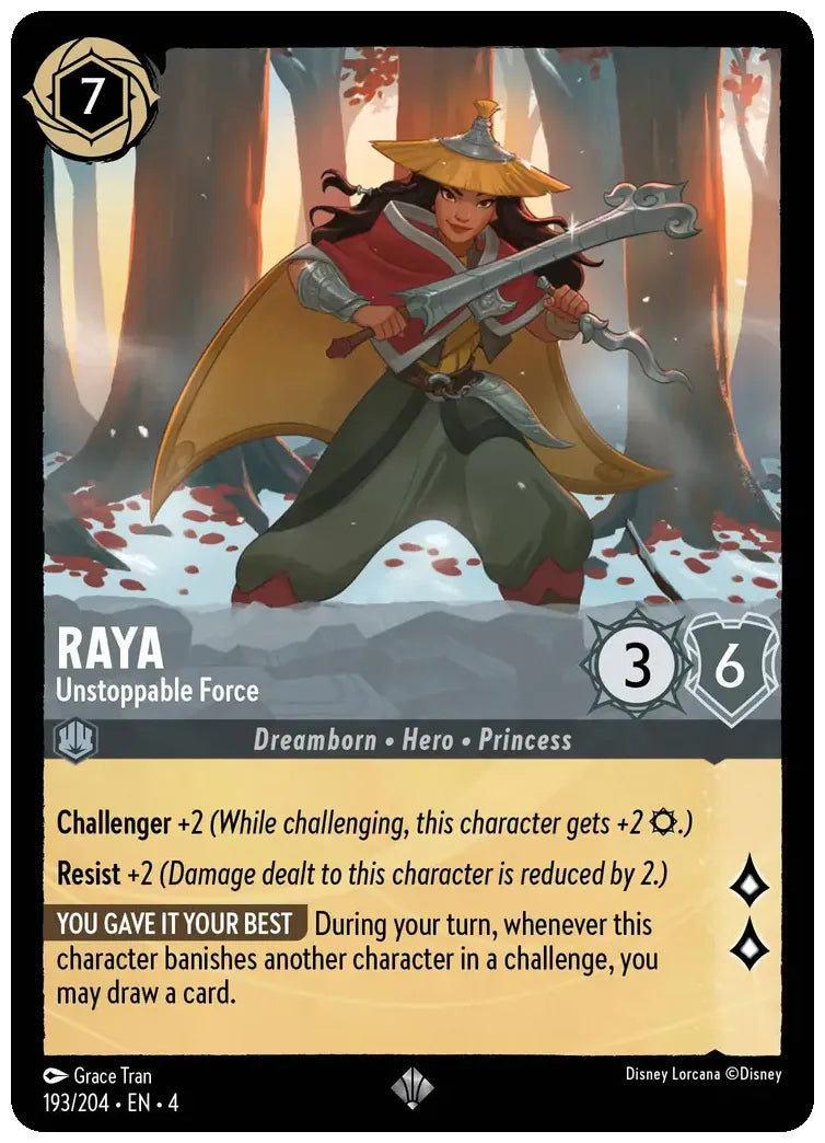 Raya - Unstoppable Force