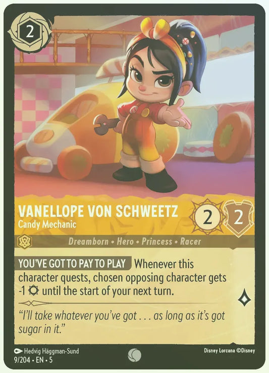 Vanellope von Schweetz - Candy Mechanic Foil