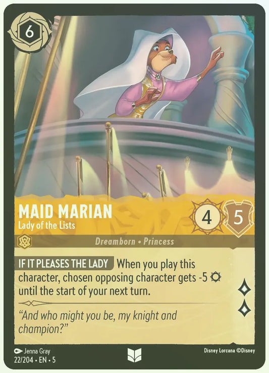 Maid Marian - Lady of the Lists Foil