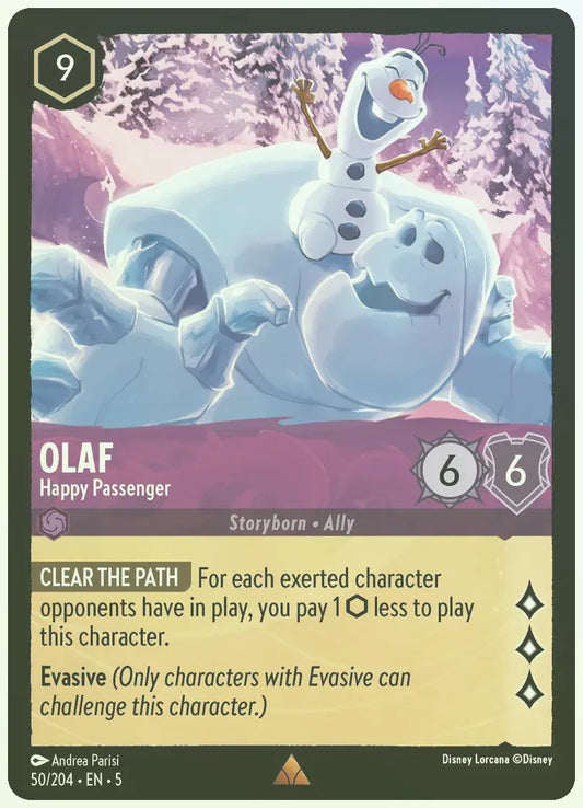 Olaf - Happy Passenger Foil