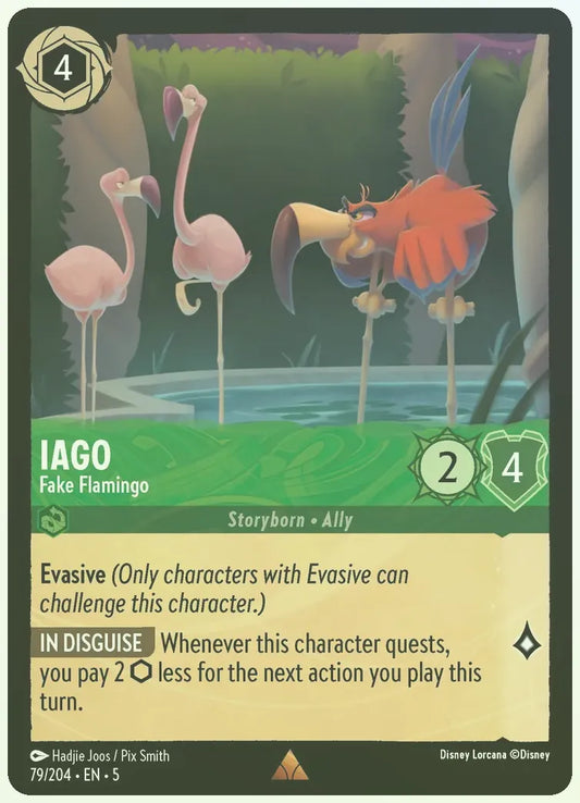 Iago - Fake Flamingo Foil