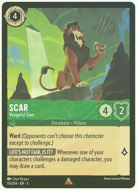 Scar - Vengeful Lion Foil