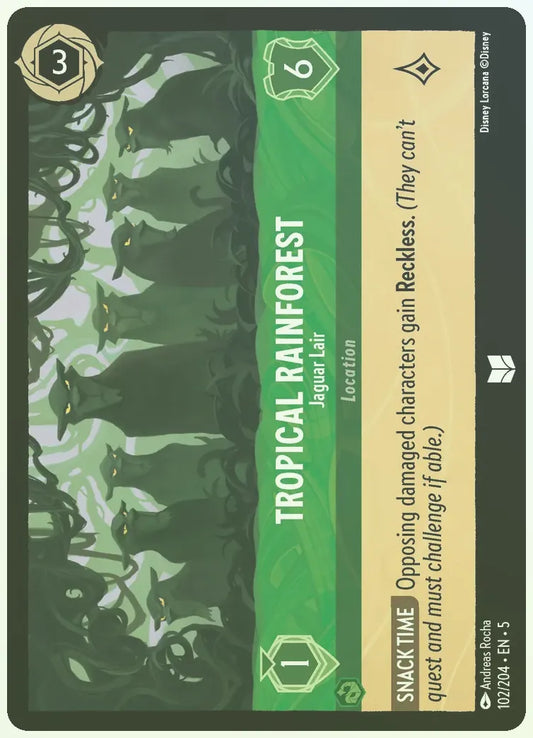 Tropical Rainforest - Jaguar Lair Foil