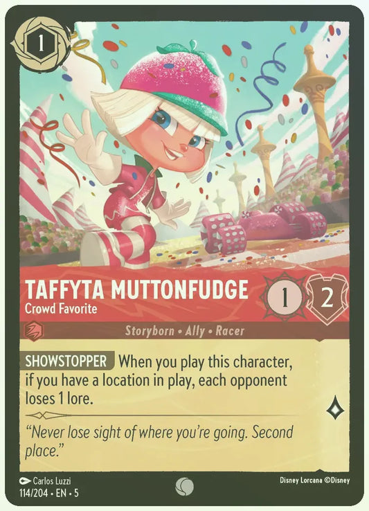 Taffyta Muttonfudge - Crowd Favorite Foil