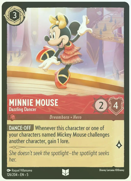 Minnie Mouse - Dazzling Dancer Foil