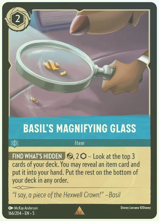 Basils Magnifying Glass Foil
