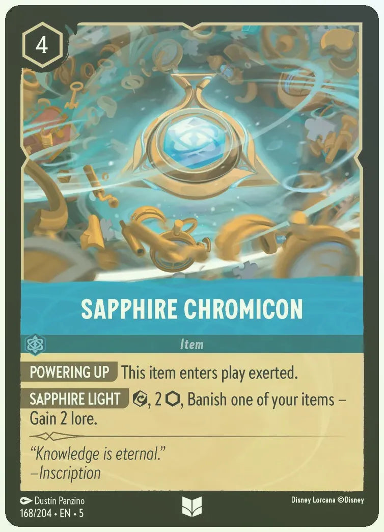 Sapphire Chromicon Foil