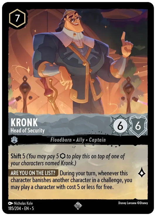 Kronk - Head of Security