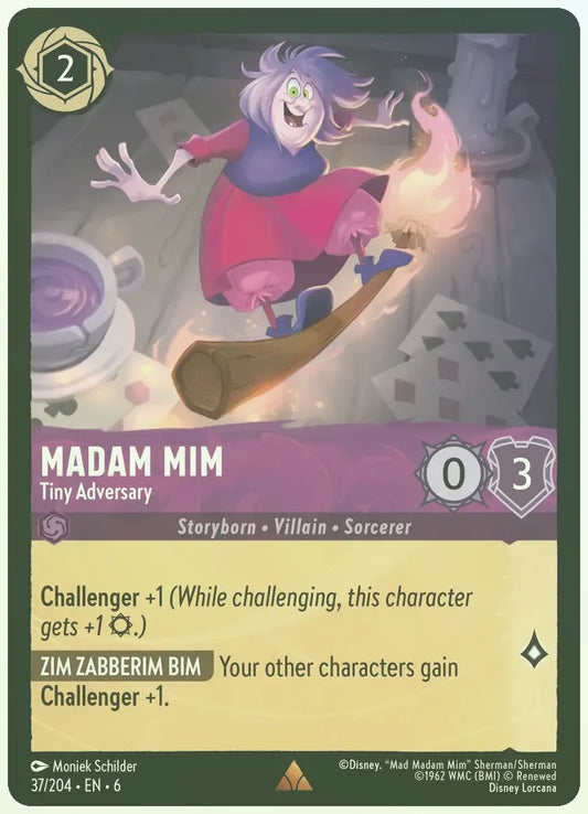 Madam Mim - Tiny Adversary Foil
