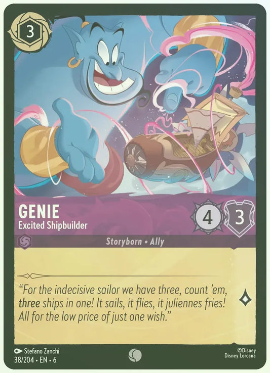 Genie - Excited Shipbuilder Foil