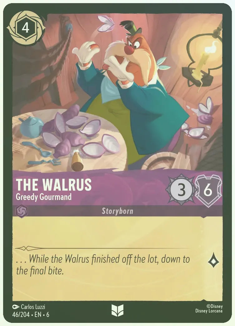 The Walrus - Greedy Gourmand Foil