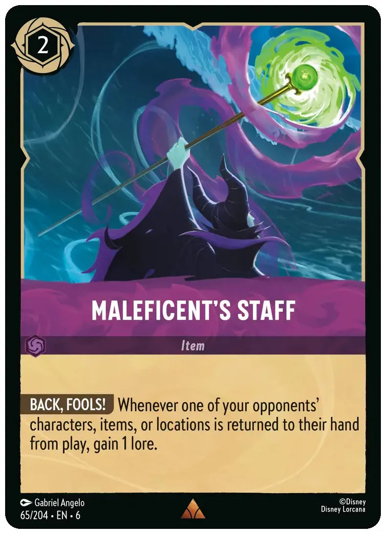 Maleficents Staff