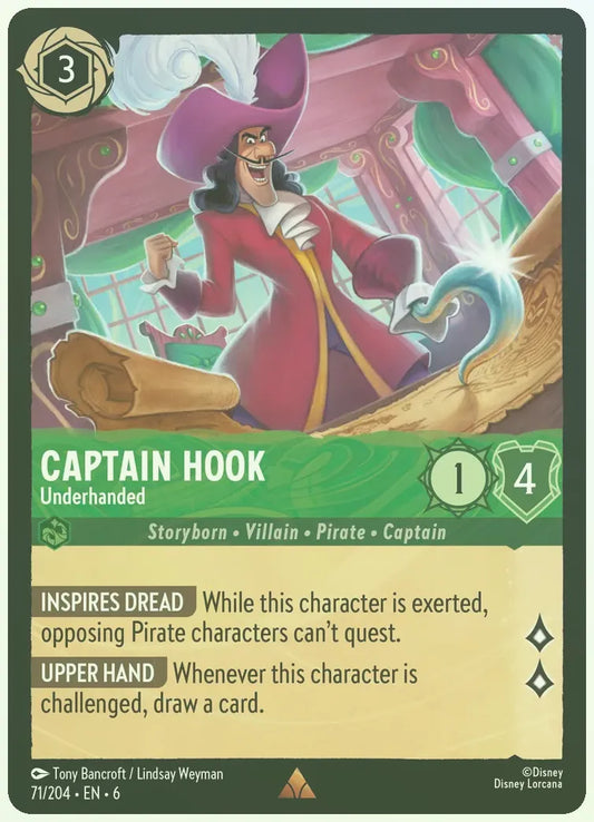 Captain Hook - Underhanded Foil