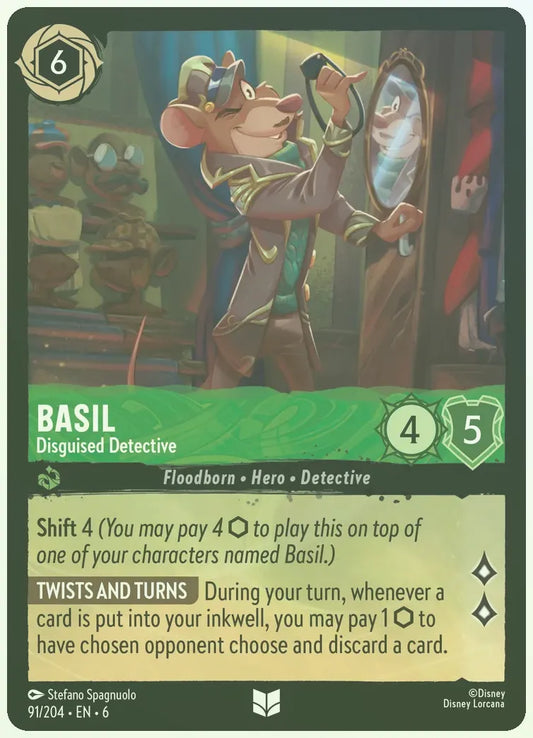 Basil - Disguised Detective Foil