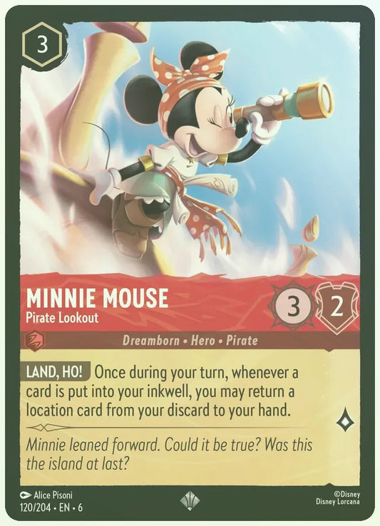 Minnie Mouse - Pirate Lookout Foil