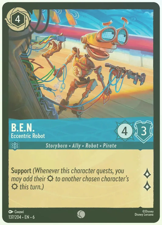B.E.N. - Eccentric Robot Foil