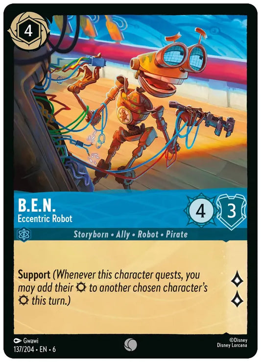B.E.N. - Eccentric Robot