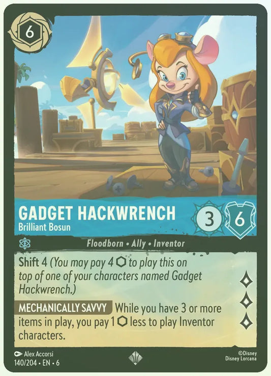 Gadget Hackwrench - Brilliant Bosun Foil