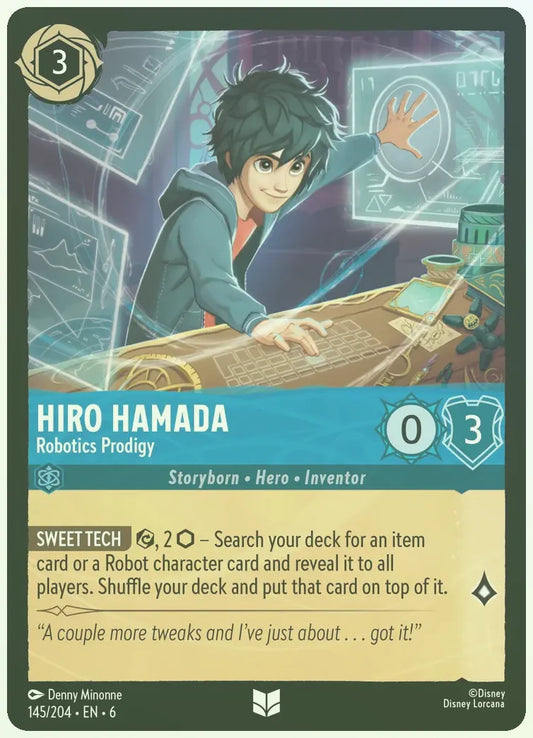 Hiro Hamada - Robotics Prodigy Foil