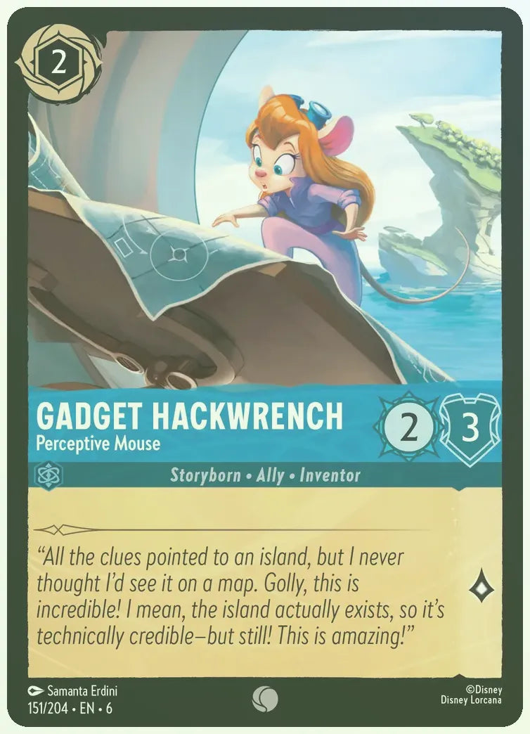 Gadget Hackwrench - Perceptive Mouse Foil