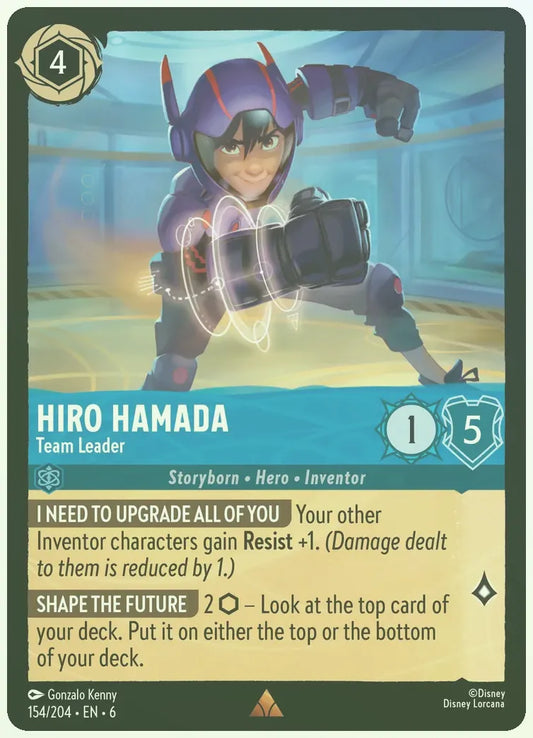 Hiro Hamada - Team Leader Foil