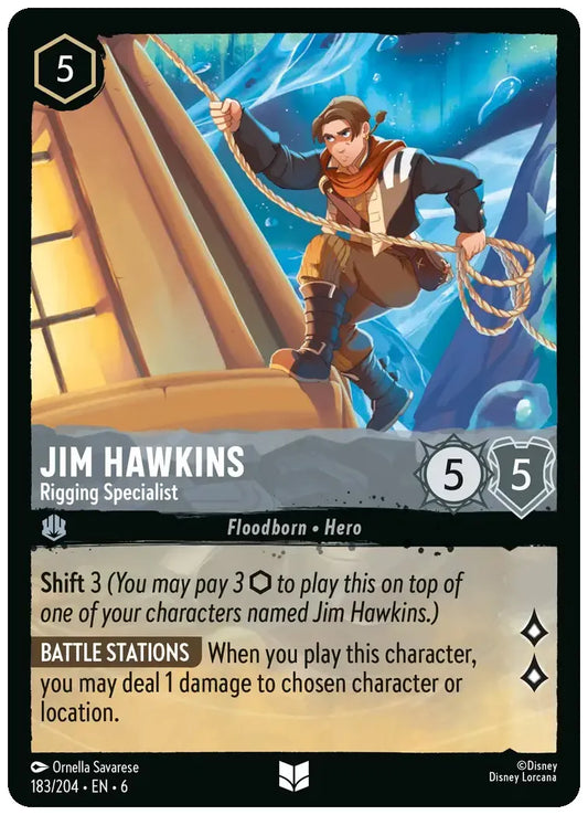 Jim Hawkins - Rigging Specialist