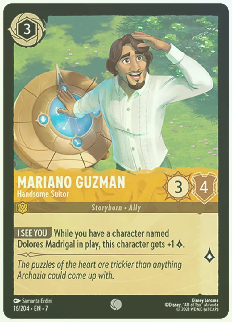 Mariano Guzman - Handsome Suitor Foil