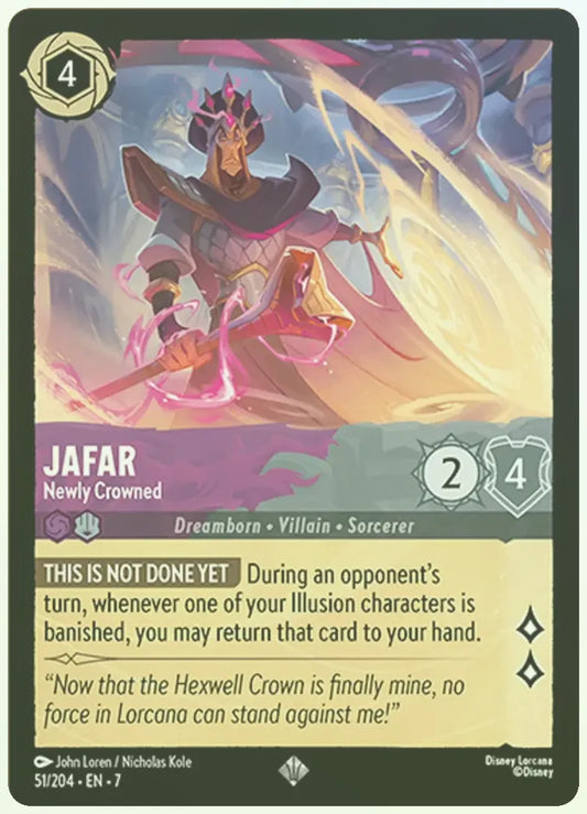 Jafar - Newly Crowned Foil