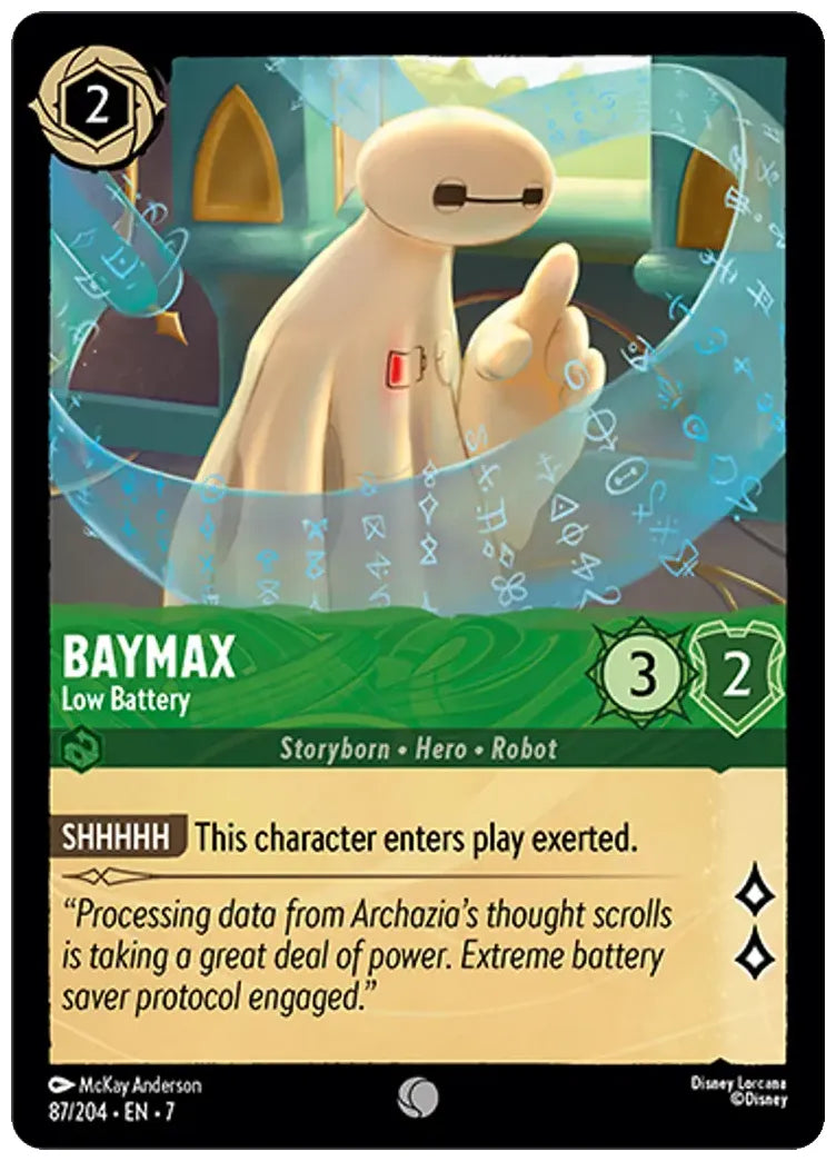 Baymax - Low Battery
