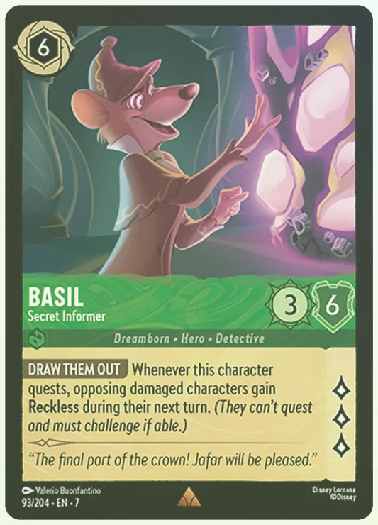 Basil - Secret Informer Foil
