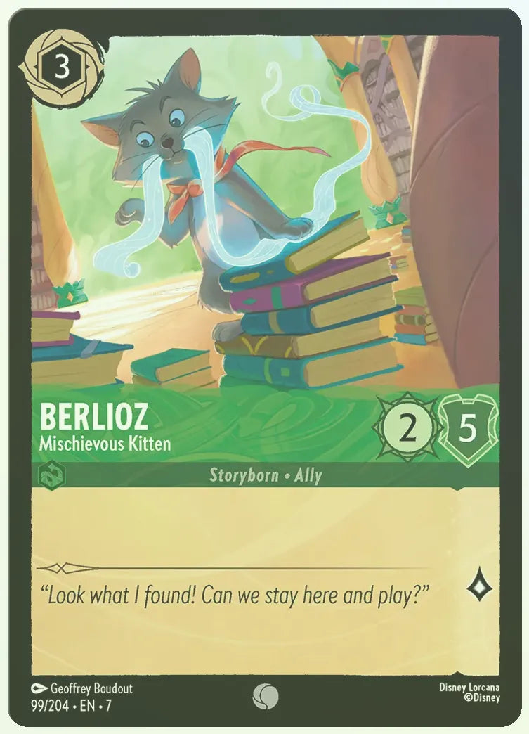Berlioz - Mischievous Kitten Foil