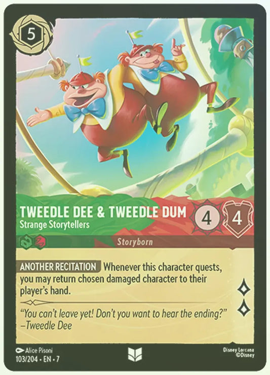 Tweedle Dee & Tweedle Dum - Strange Storytellers Foil