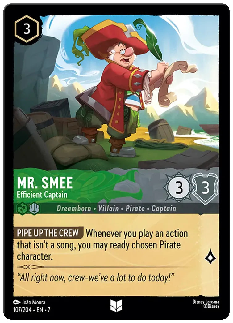 Mr. Smee - Efficient Captain