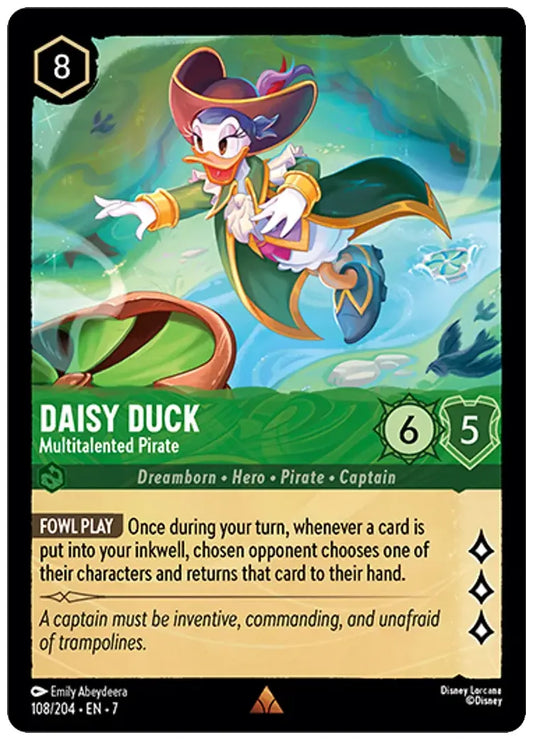 Daisy Duck - Multitalented Pirate