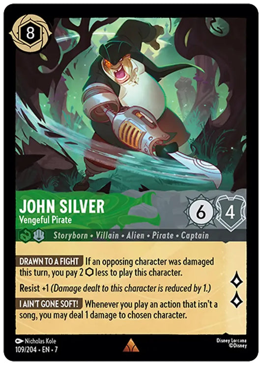 John Silver - Vengeful Pirate