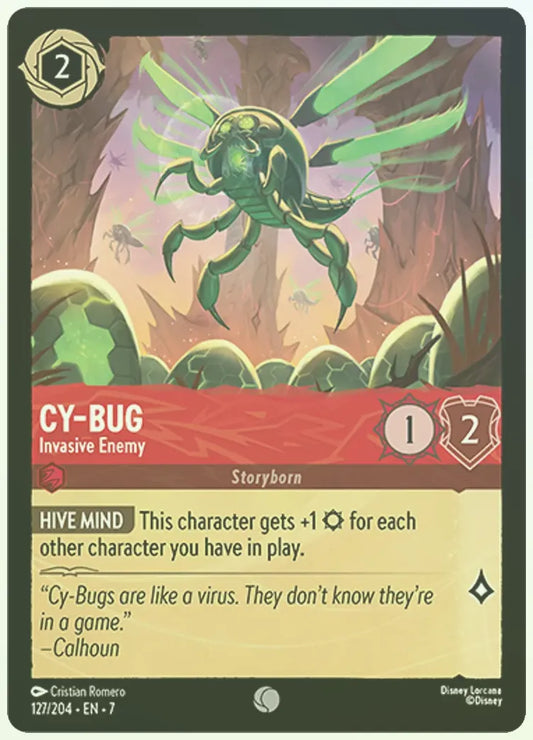 Cy-bug - Invasive Enemy Foil